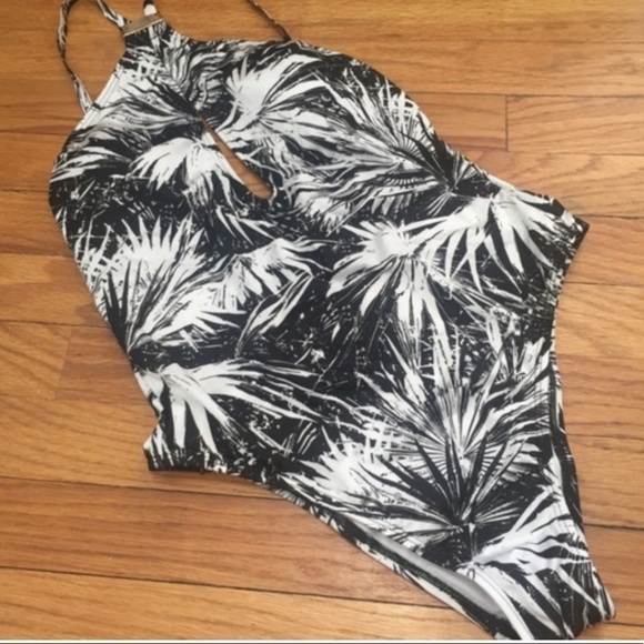 Victoria's Secret Keyhole Palm Swimsuit Size Small - Picture 6 of 8